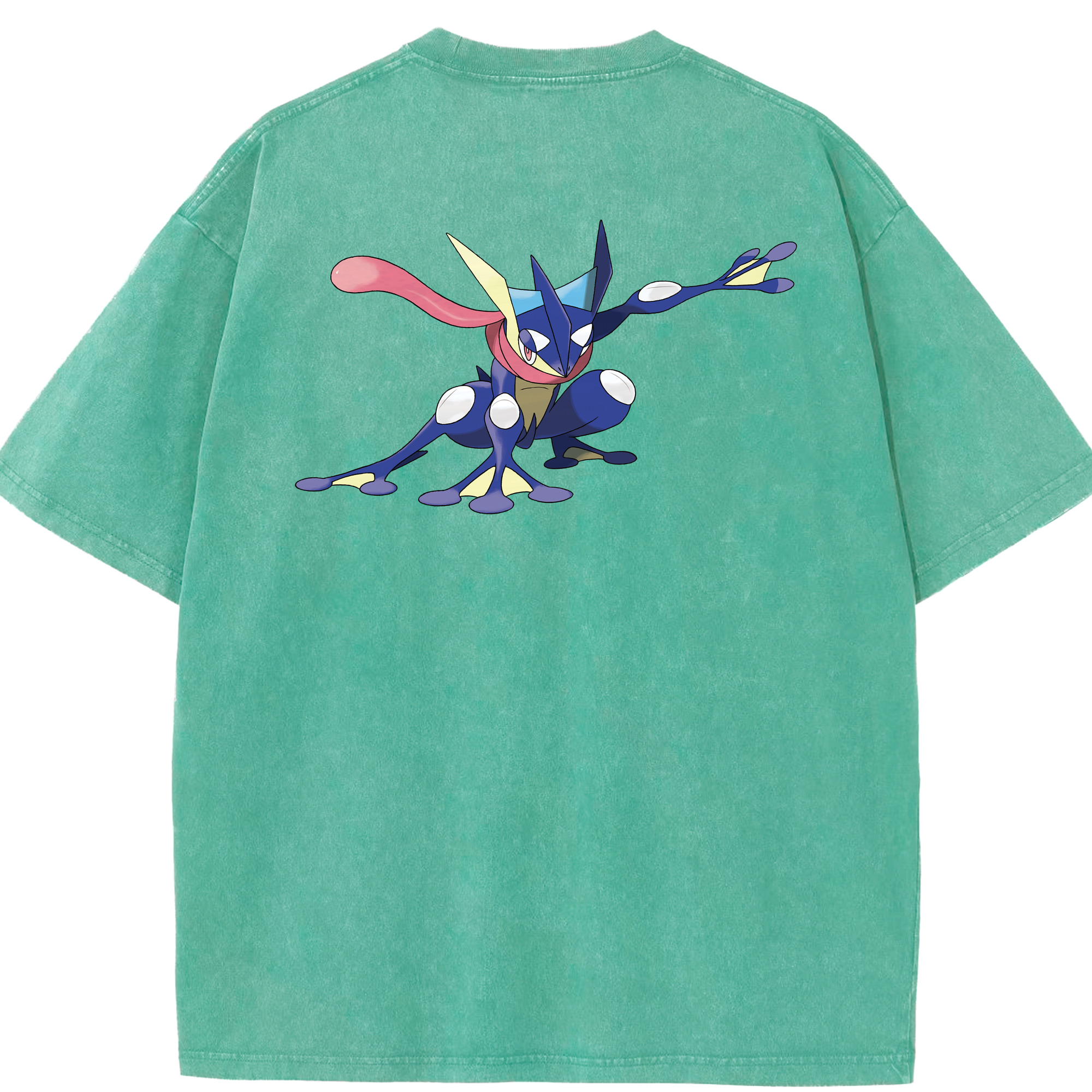 （画像用） ポケットモンスター Pokémon 綿100% ヴィンテージ風 半袖Tシャツ（背面プリント）
